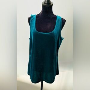 Velvet tank top💚NICE COLOR💚
